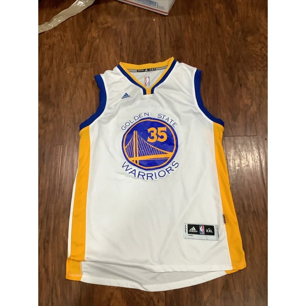 Kevin Durant  Adidas Golden State Warriors Basketball Jersey NBA 2xl